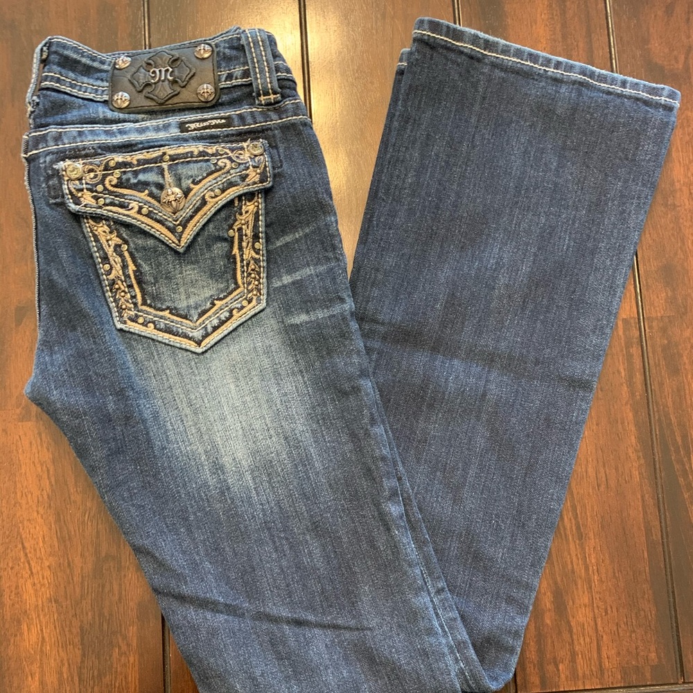 Miss Me Boot Cut Jeans Size: 27
